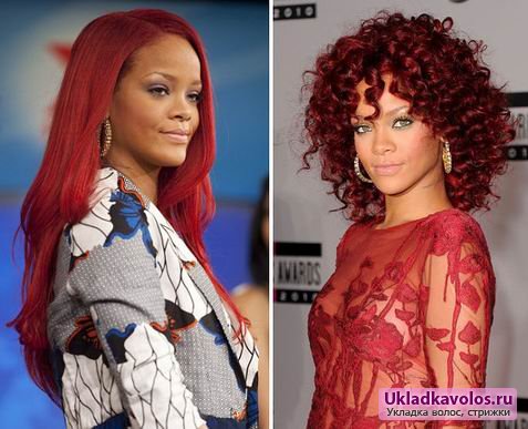 Неповторимые причёски Рианны (Rihanna)